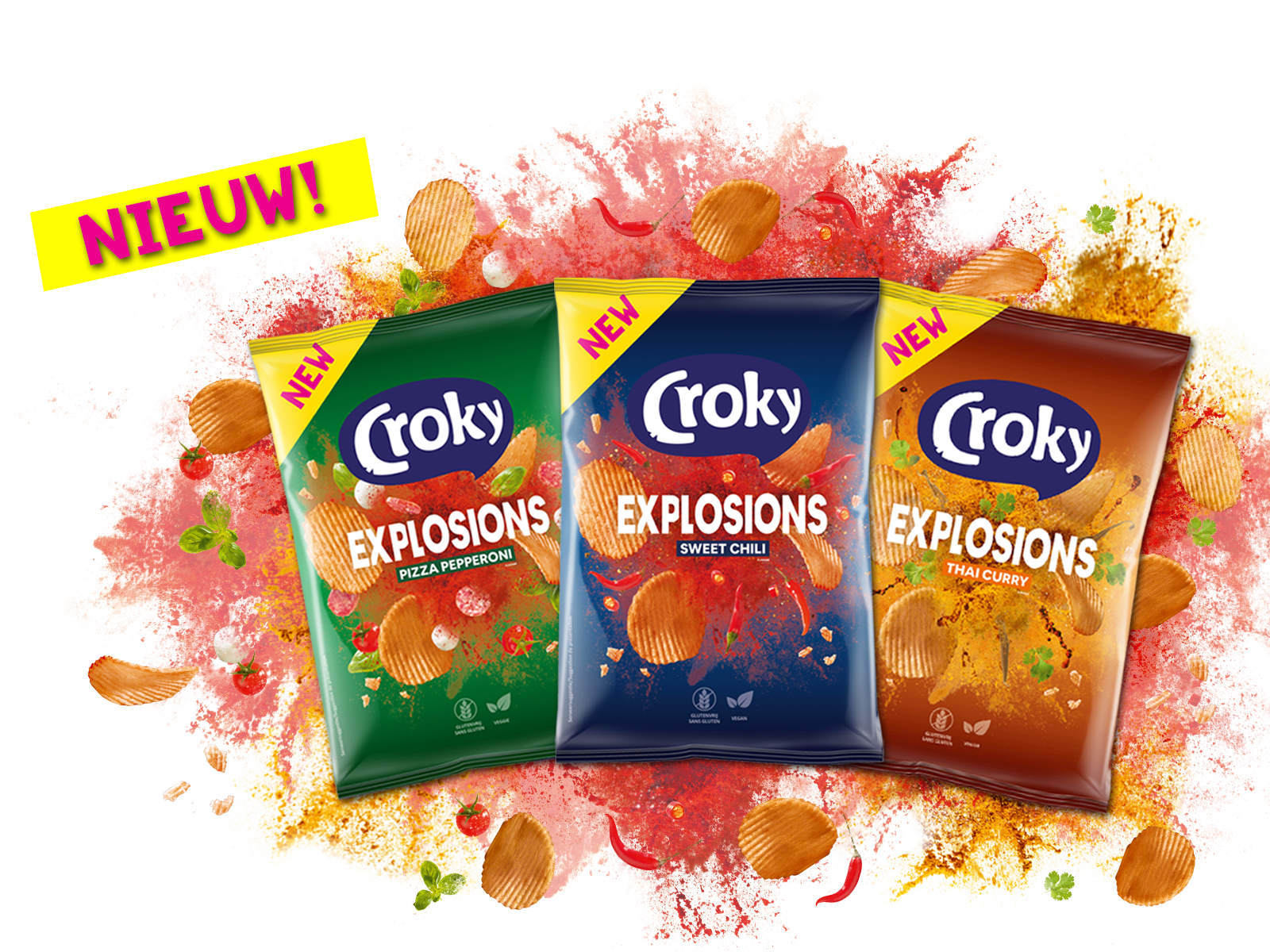 NIEUW: Heavy emotions? Eat Croky Explosions!