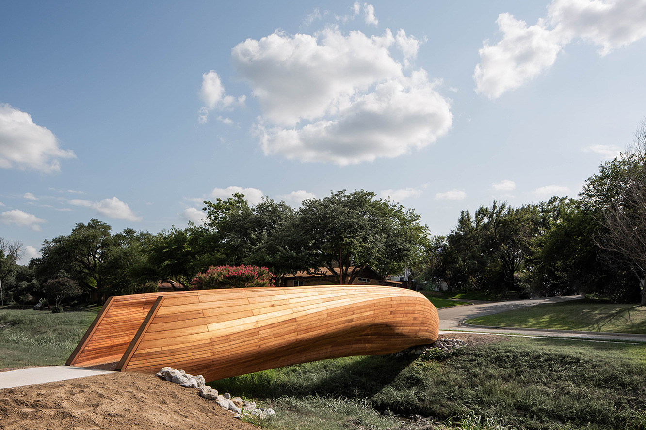 Plug-and-Play Urbanism Informs Volkan Alkanoglu's "Drift", a Pedestrian  Bridge in Fort Worth