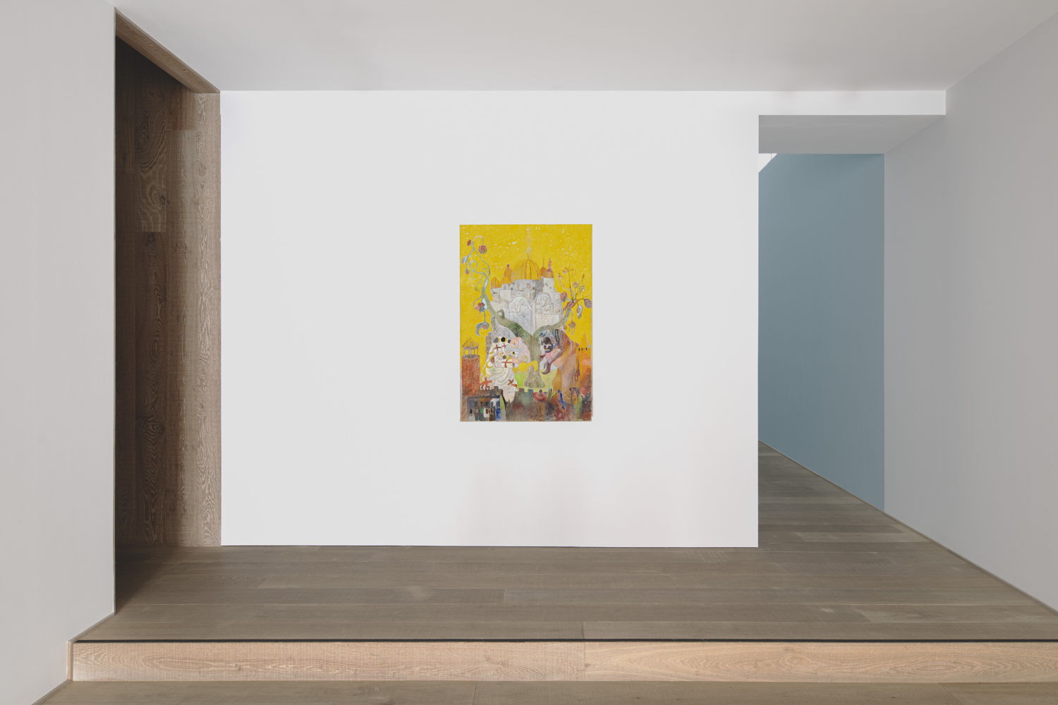 Qiu Xiaofei at Xavier Hufkens. Photo by Thomas Merle