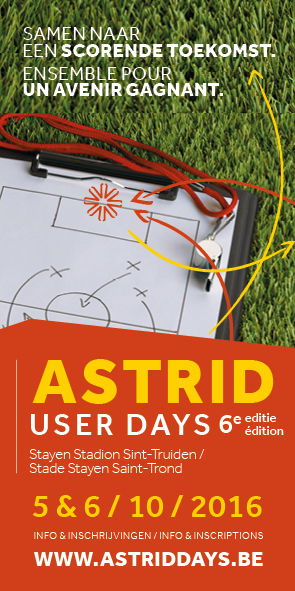 ASTRID User Days eventcommunicatie