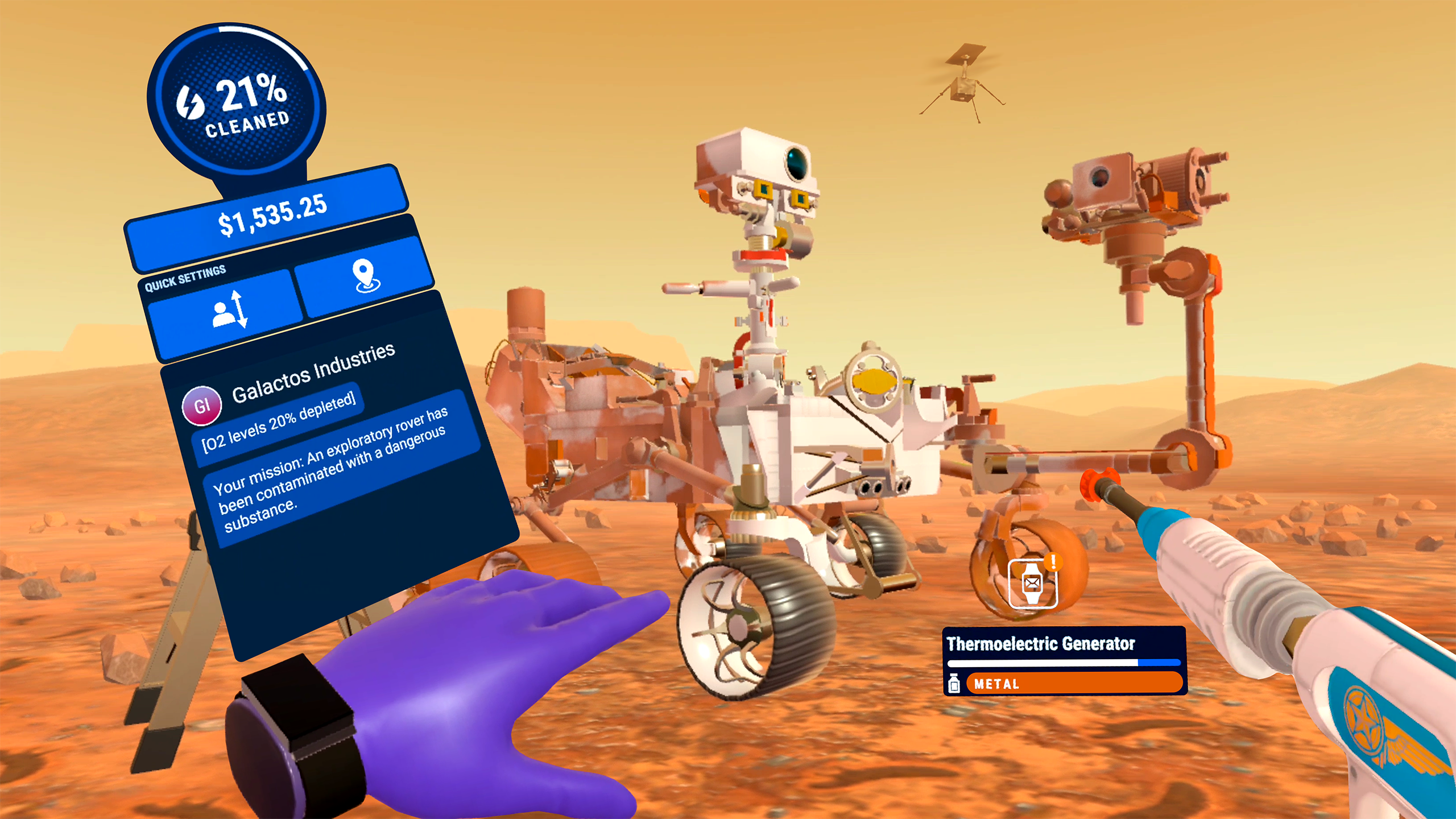 PowerWash Simulator VR - Mars Rover