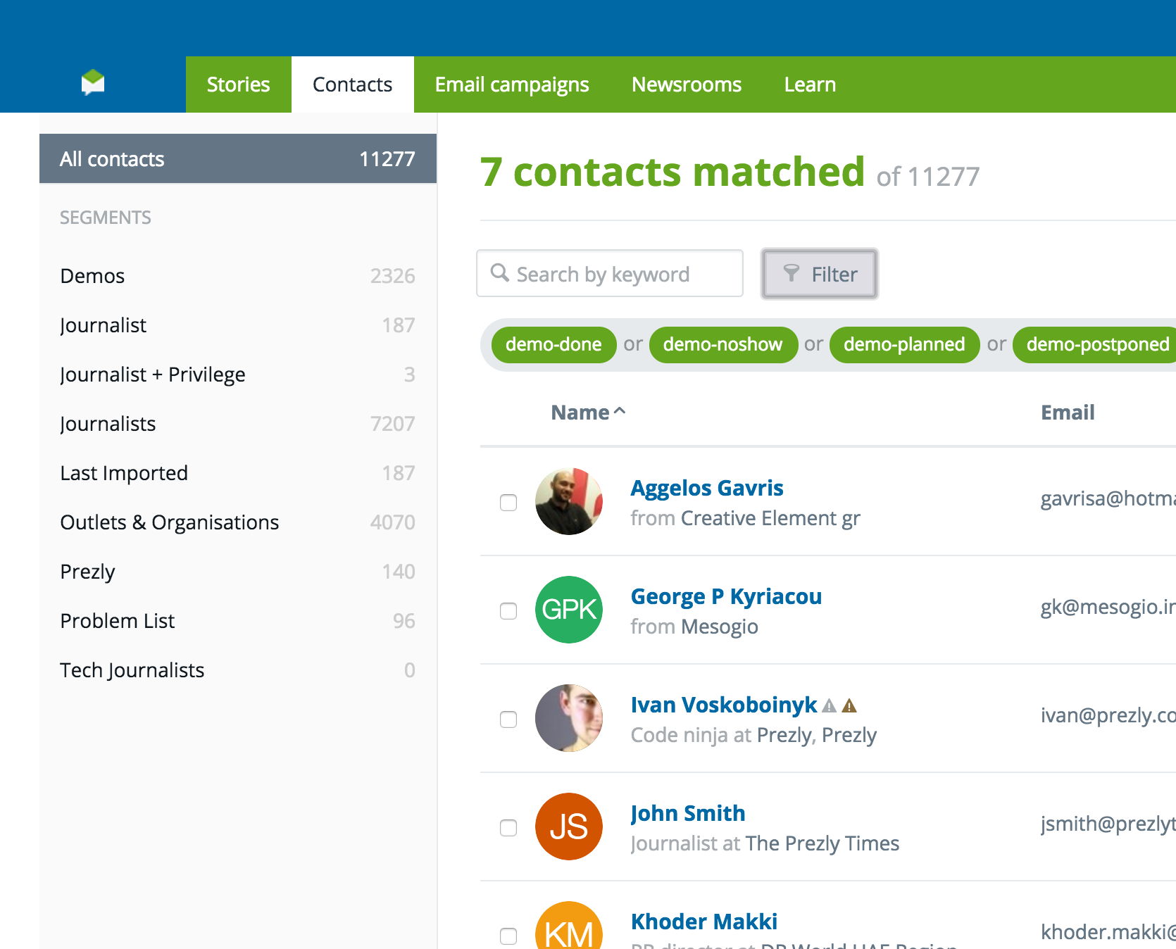 News: Find the right people in an instant with Segments