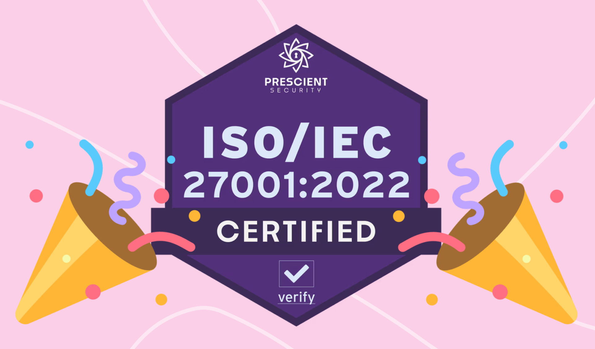 Prezly is ISO27001:2022 certified