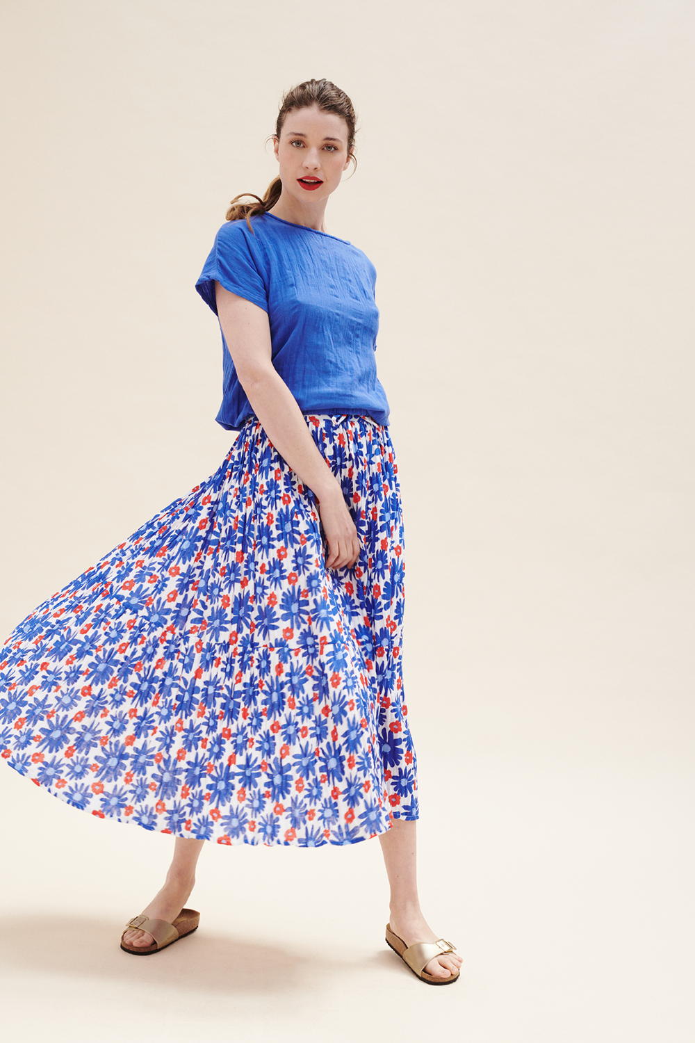 Benedicte Skirt Flower Power