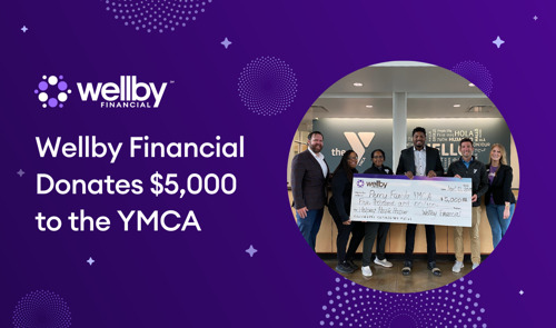 Wellby Financial Donates $5,000 to the Perry Family YMCA in League City