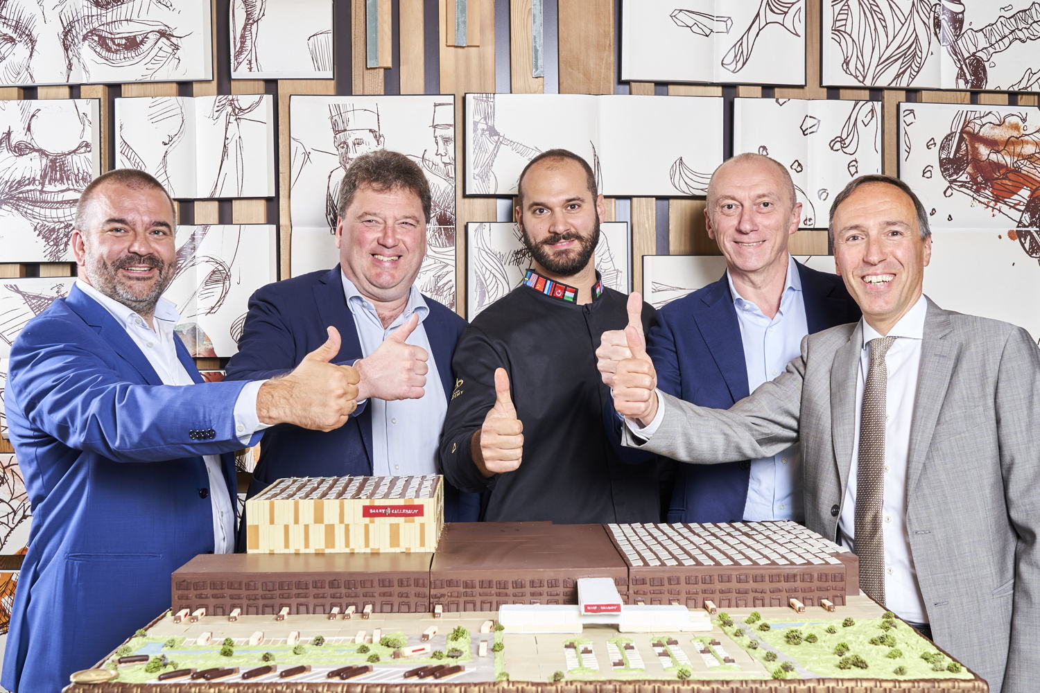 Render impression of Barry Callebaut's new Global Distribution Center