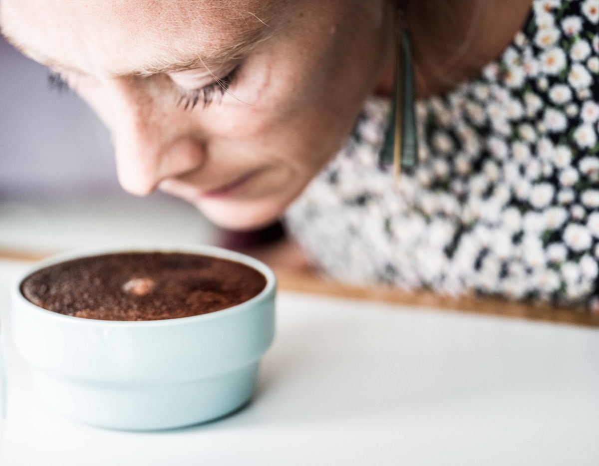 Sarah Bergé, head coffee roaster at Ray & Jules