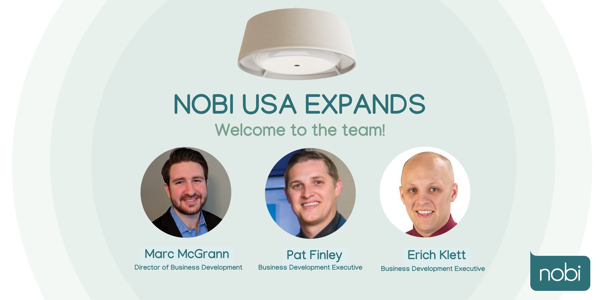 Nobi erweitert sein U.S. Team und treibt das Wachstum mit 3 neuen Kollegen voran