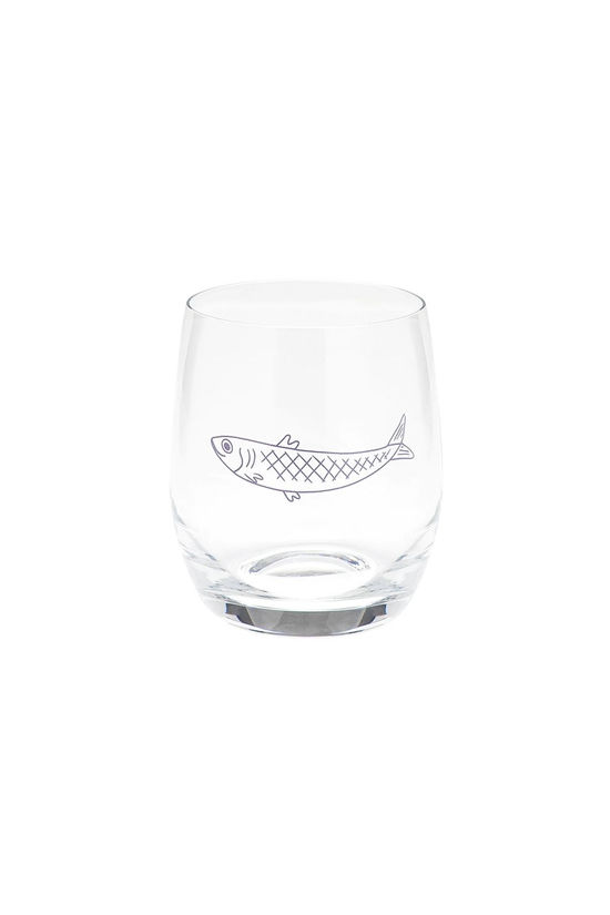Anna+Nina Beker Sardine Water Glass JUTTU €7,95 Anna+Nina Beker Sardine Water Glass JUTTU €7,95