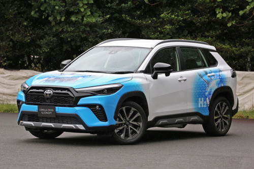 Prototype van de Corolla Cross Hydrogen Concept illustreert Toyota's aanpak voor een emissievrije toekomst