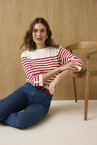 marinière met driekwartsmouwen 35,99 €
