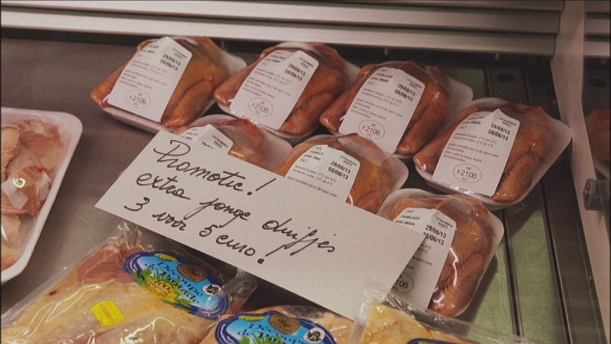 Wilde keuken aflevering 2 - Duif - Duiven in supermarkt - (c) VRT - NTR