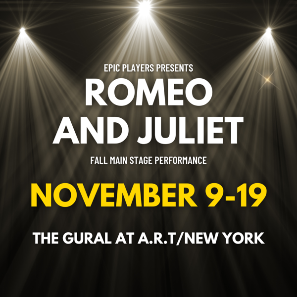 NYC’s premiere neurodivergent theater company,  EPIC Players is pleased to announce their neuro-diverse production of Shakespeare’s ROMEO AND JULIET