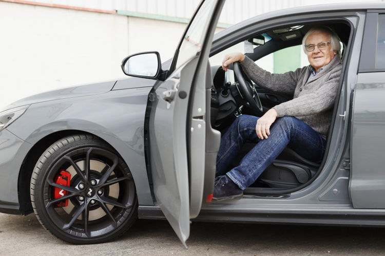 Gilbert Gress & Hyundai i30 Fastback N