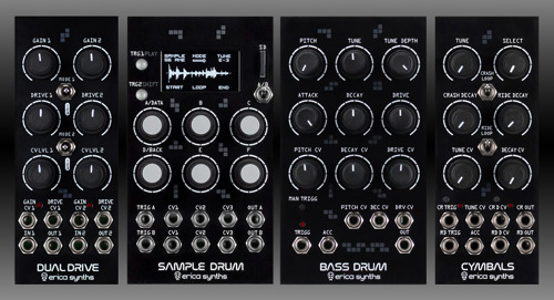 Holiday Treats from Erica Synths: 15% Off Drum Series Modules