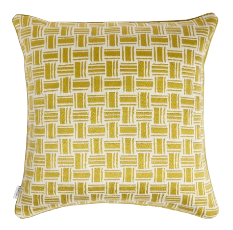 Arbor Square Outdoor Cushion - Fennel, £165 by Liberty I www.libertylondon.com