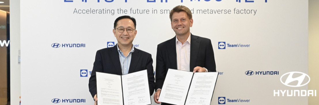 TeamViewer y Hyundai Motor firman una asociación estratégica para acelerar la innovación digital en la planta inteligente automotriz