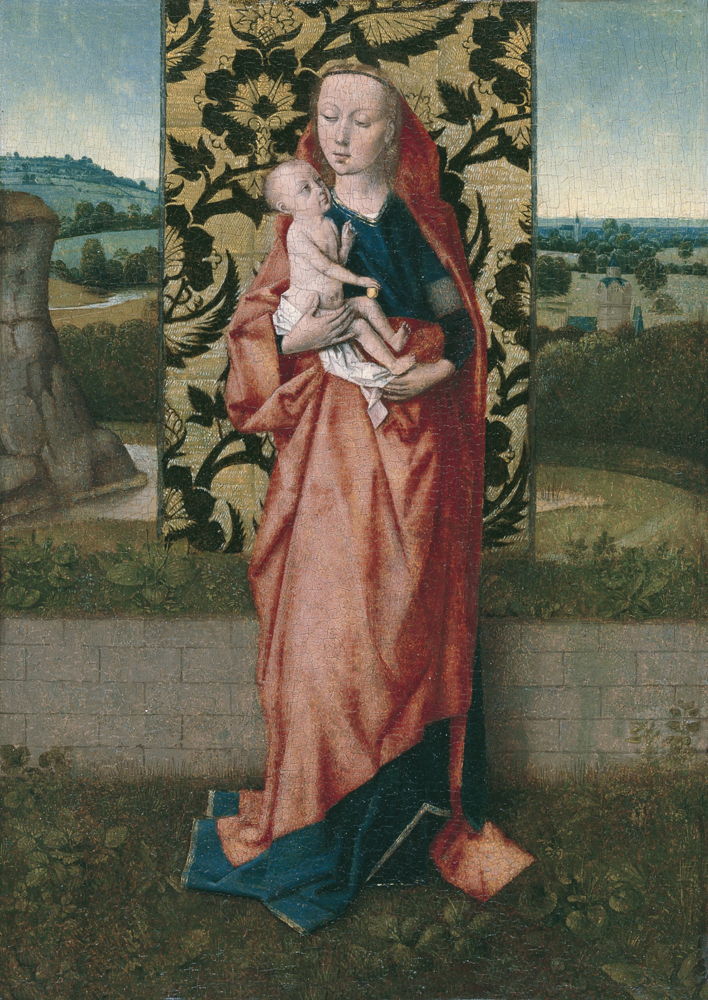 ‘Virgin and Child’, Dieric Bouts (follower of), ca. 1465 © Museo Nacional Thyssen-Bornemisza, Madrid