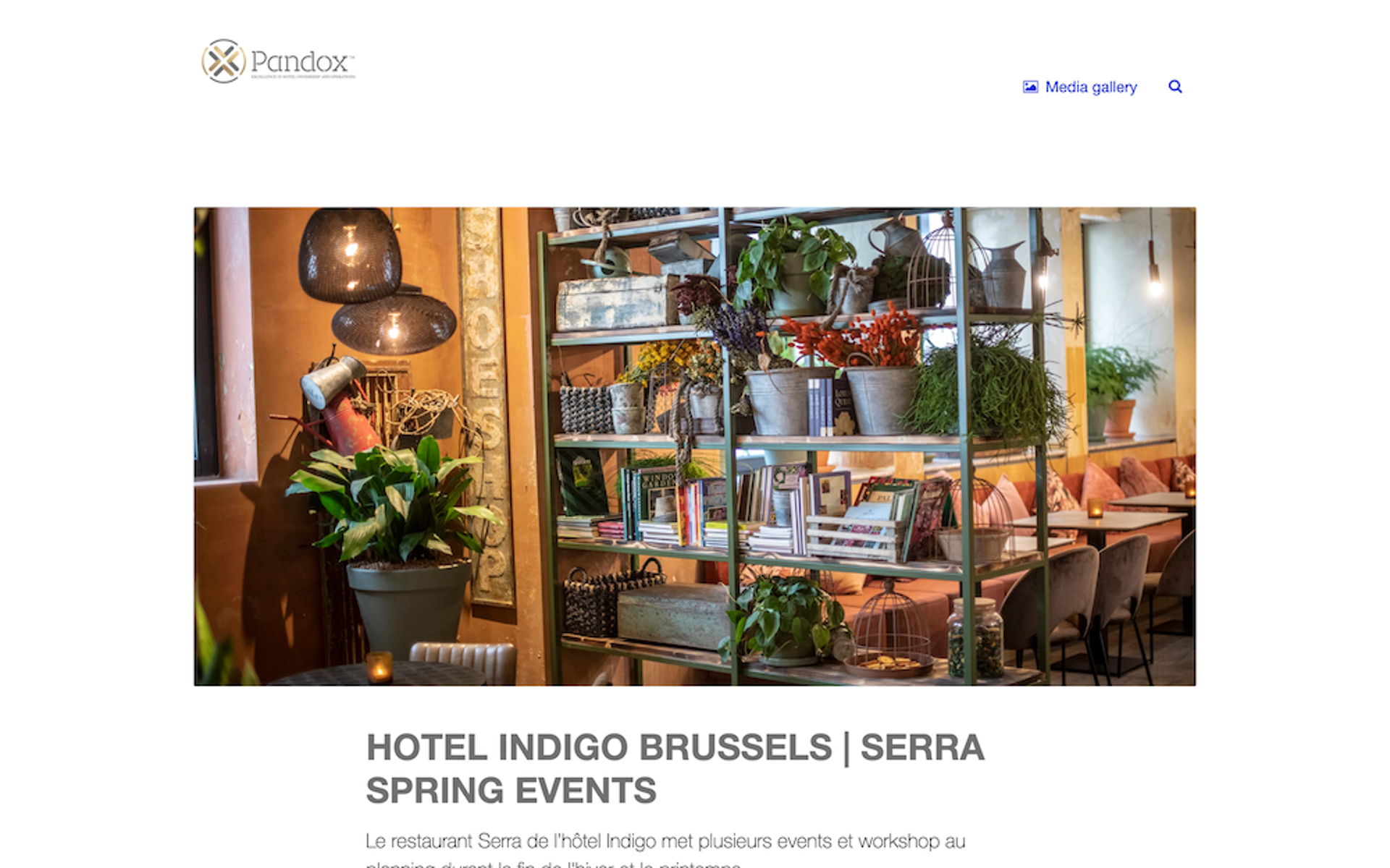 Pandox Hotels announces spring events line-up