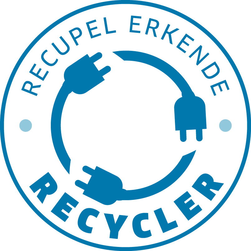 Logo Recupel erkende Recycler