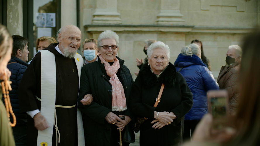 Pater Kristiaan in Scherpenheuvel