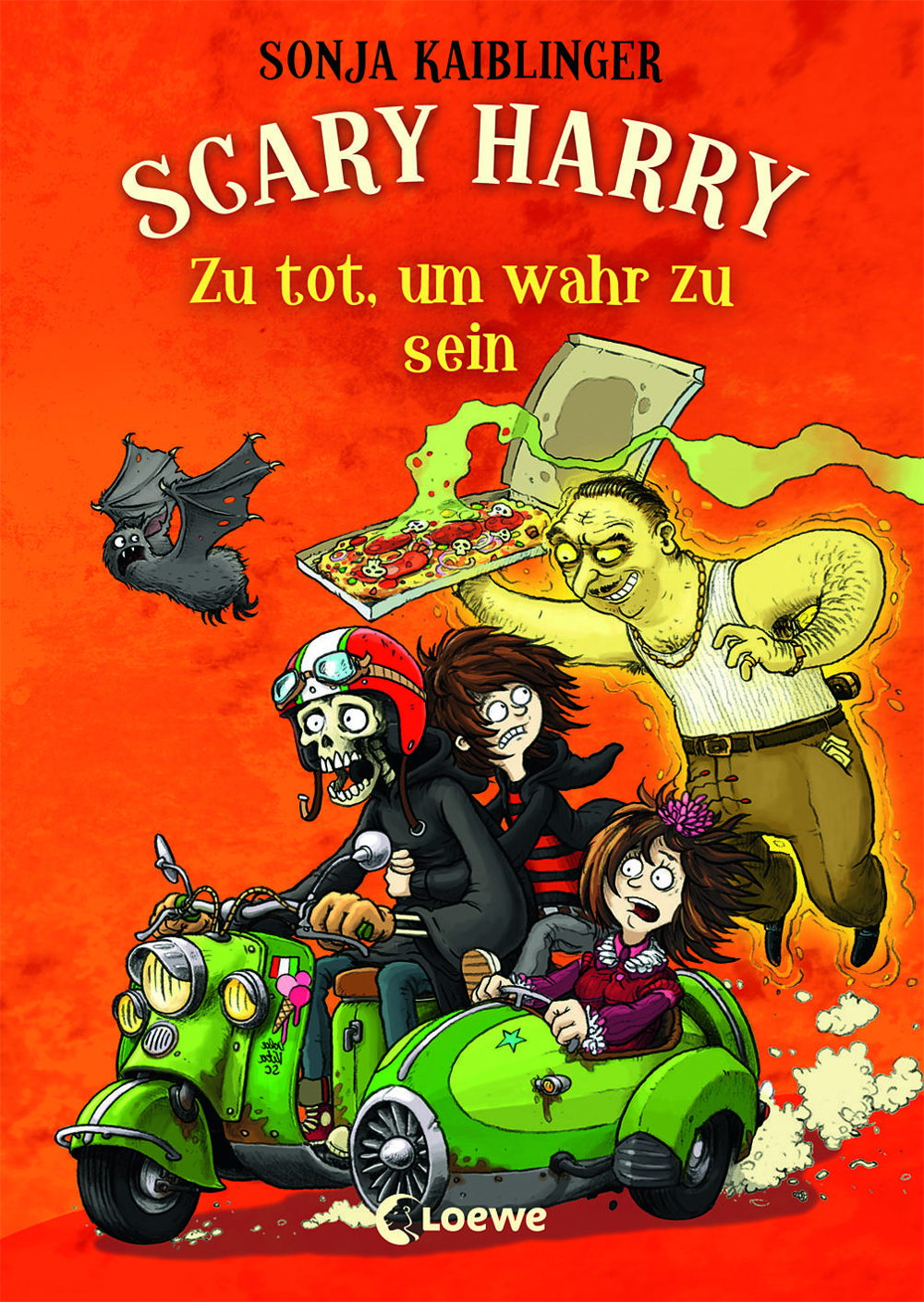 Das Cover zu "Zu tot um wahr zu sein", Teil 9 der Scary Harry-Reihe.