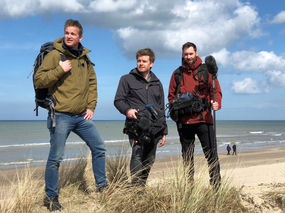 Arnout Hauben,  Philippe Niclaes en Ruben Callens (c) VRT