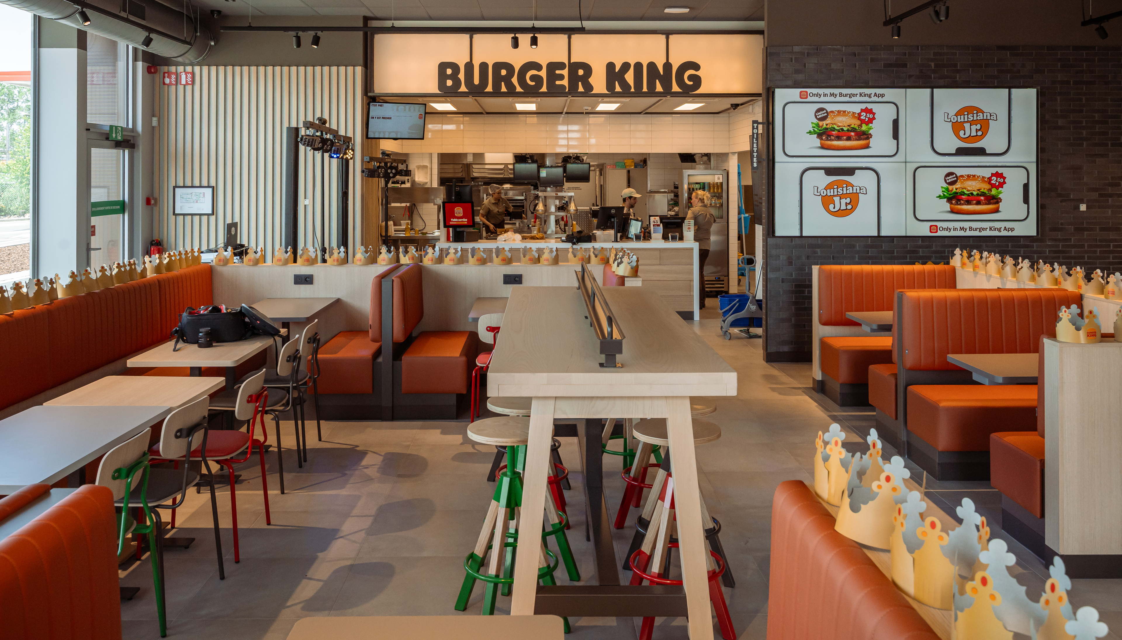 La Louvière et Binche accueillent leur premier BURGER KING® :