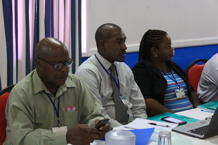 Participants of the Project Management Workshop organised by the OECS Trade Policy Unit.
