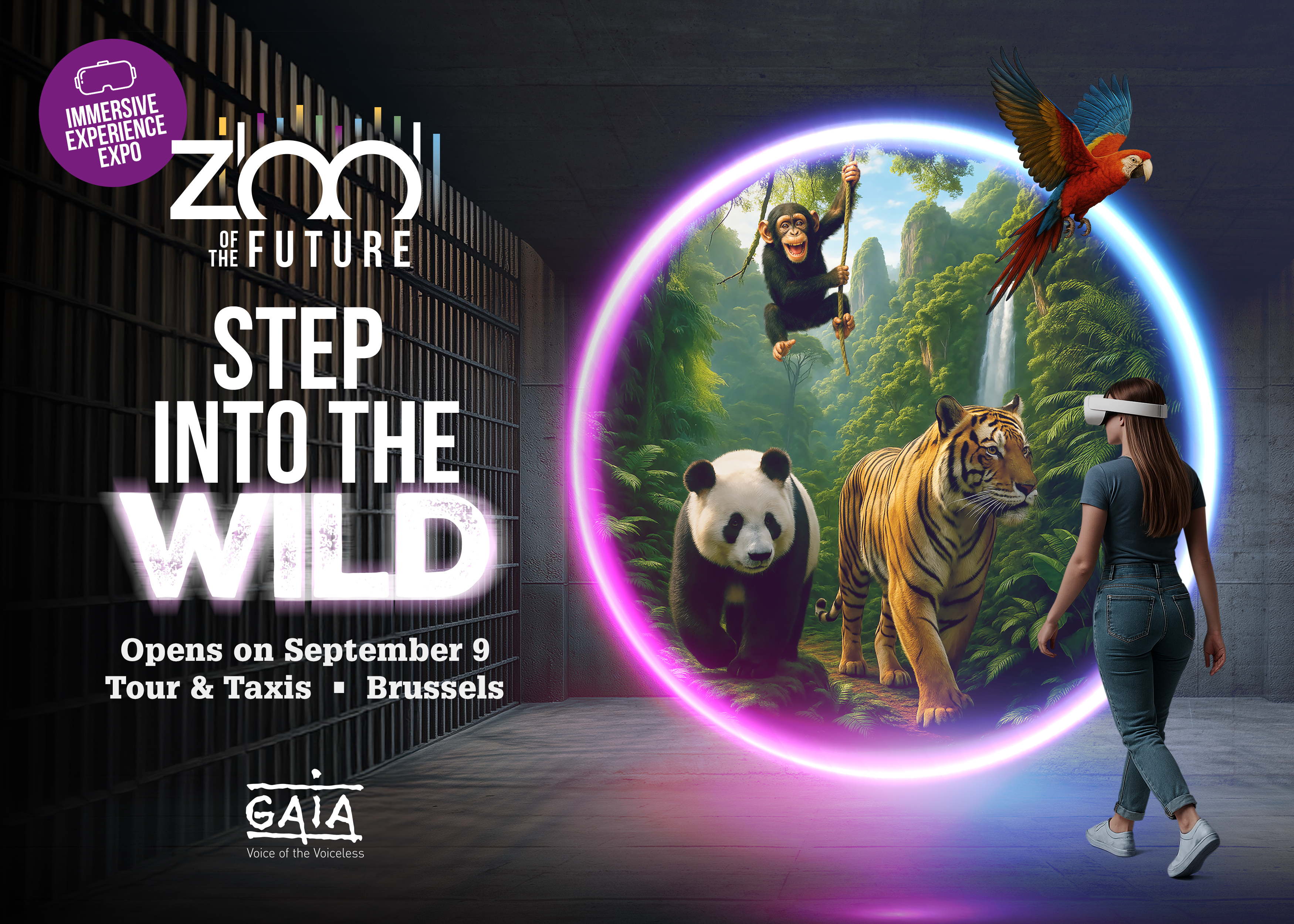 Le Zoo du Futur de GAIA ouvrira ses portes le 9 septembre :