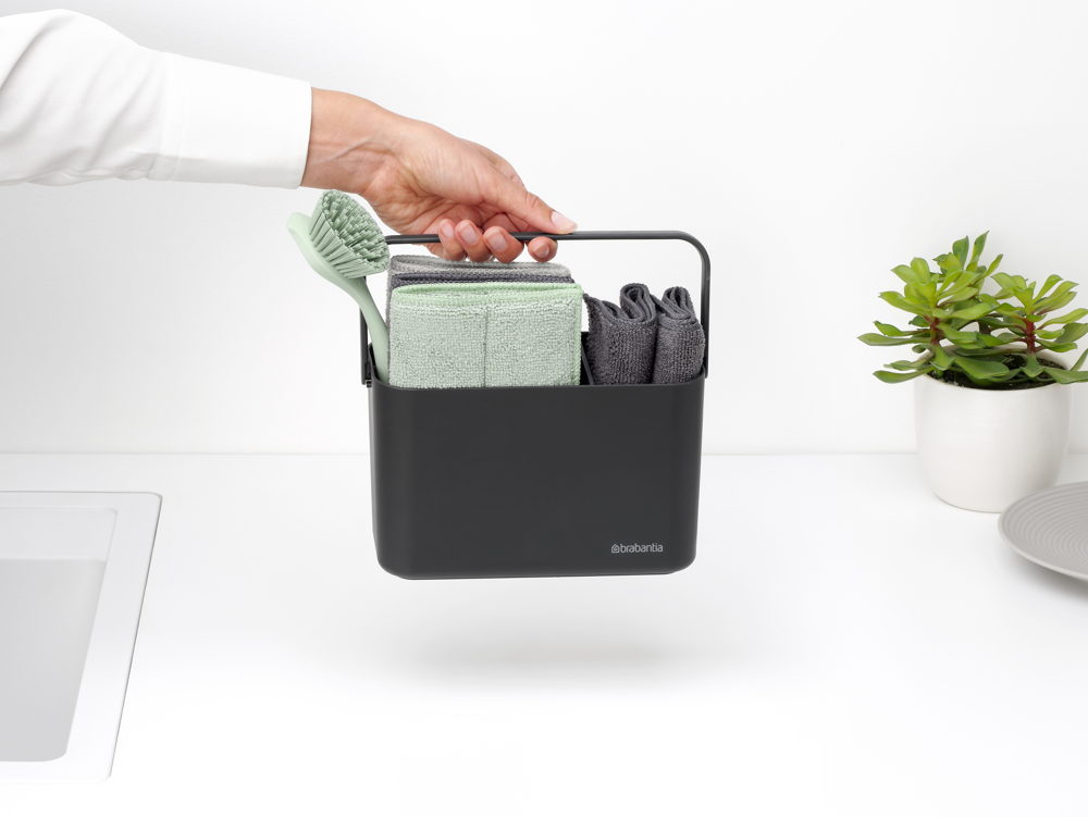 SinkSide Cleaning Set - Dark Grey - 8710755233340 Brabantia_6_NR-41257