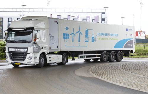 Colruyt Group is the first in Europe to test a 44-tonne hydrogen truck