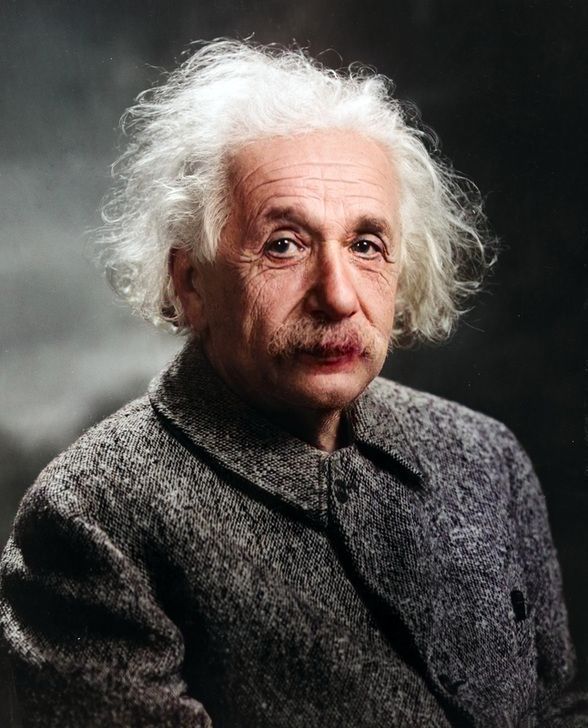 AKG8883477 Albert Einstein photographed at Princeton University by Orren Jack Turner