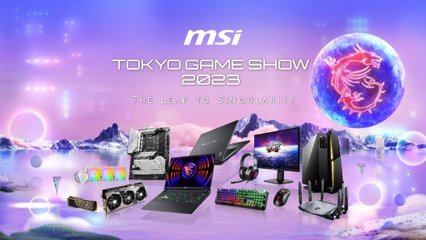 MSI nimmt an der diesjährigen Tokyo Game Show 2023 teil