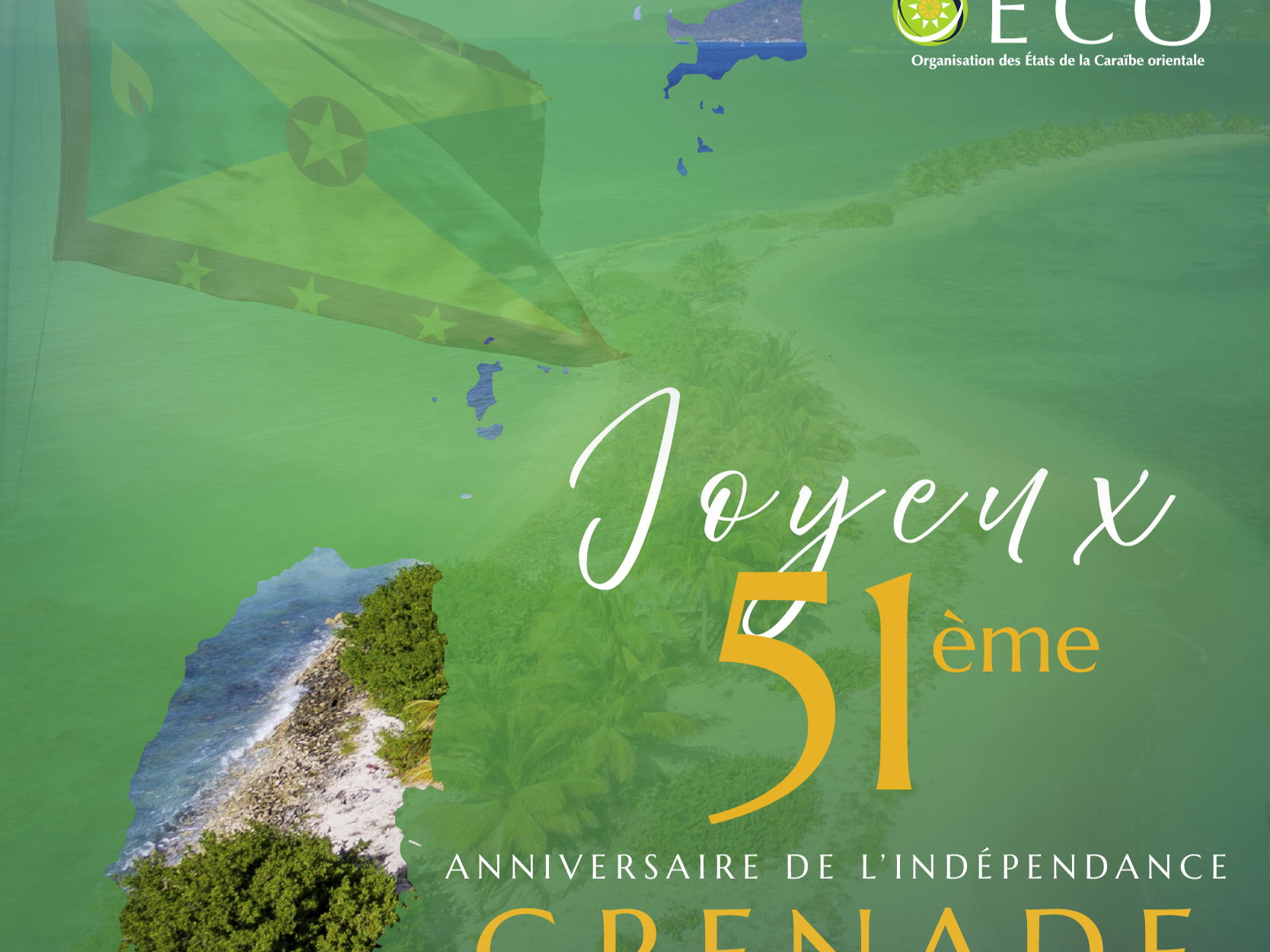 L'OECO célèbre les 51 ans d'indépendance de la Grenade