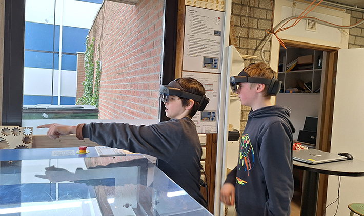 Nieuwe innovatieve mixed reality-toepassing voor Richtpunt-scholen 