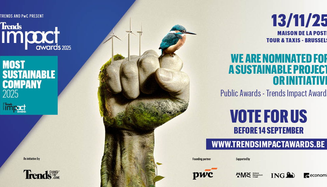 AG in twee categorieën genomineerd voor de Trends Impact Awards 