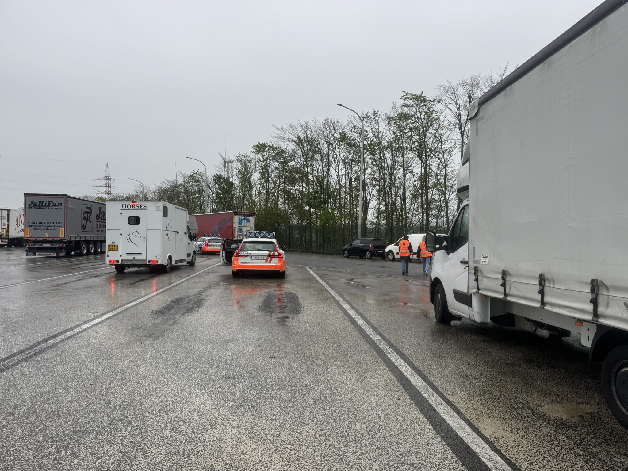 L'AFSCA a pris part à la première édition du contrôle routier international « ONE BORDER » 