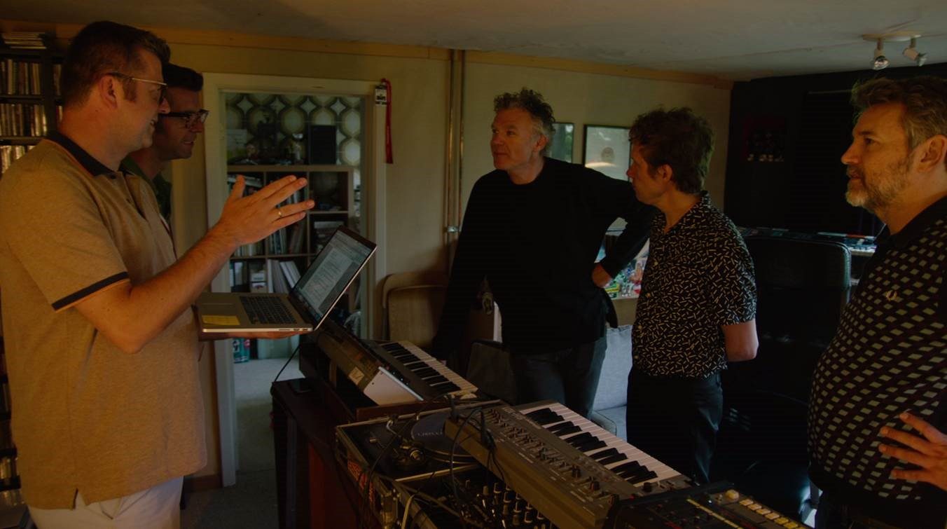 Opname 'Vier uur bier uur' voor 'De bucketlist' (c) VRT