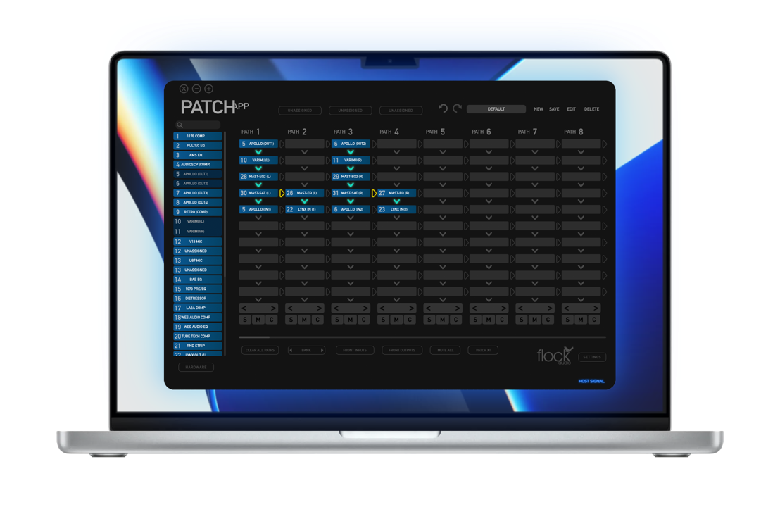 Flock Audio Releases PATCH APP 3.0 — Latest Update to Its Powerful Hardware Routing Control Software, Including Support for Upcoming PATCH XT