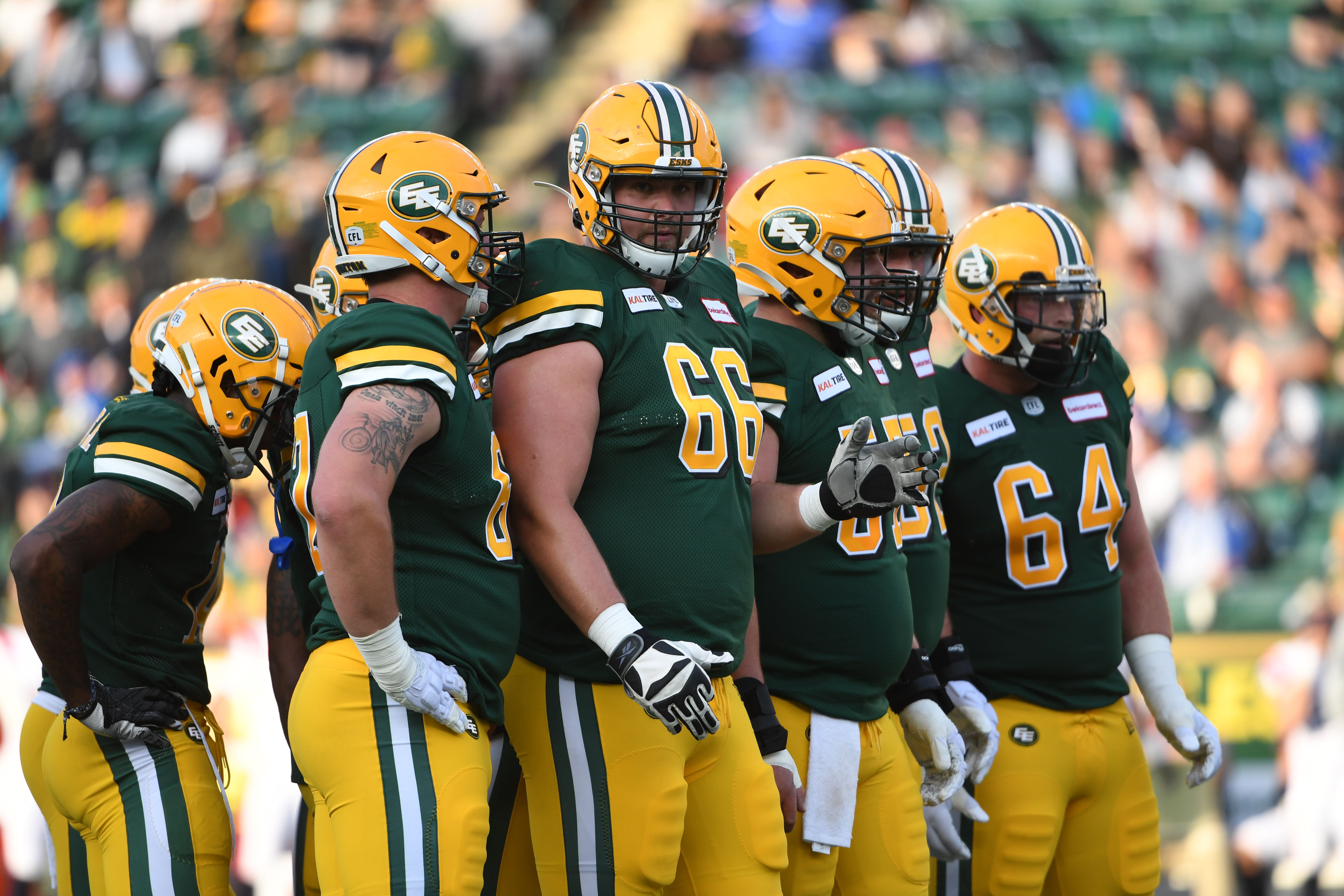 O'Donnell played a key role in Edmonton's 2015 Grey Cup win. Photo credit: Edmonton Elks..