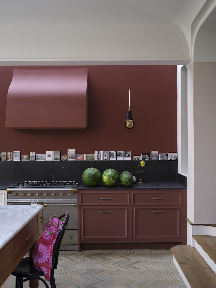 Walls and Cabinets: Etruscan Red No.56