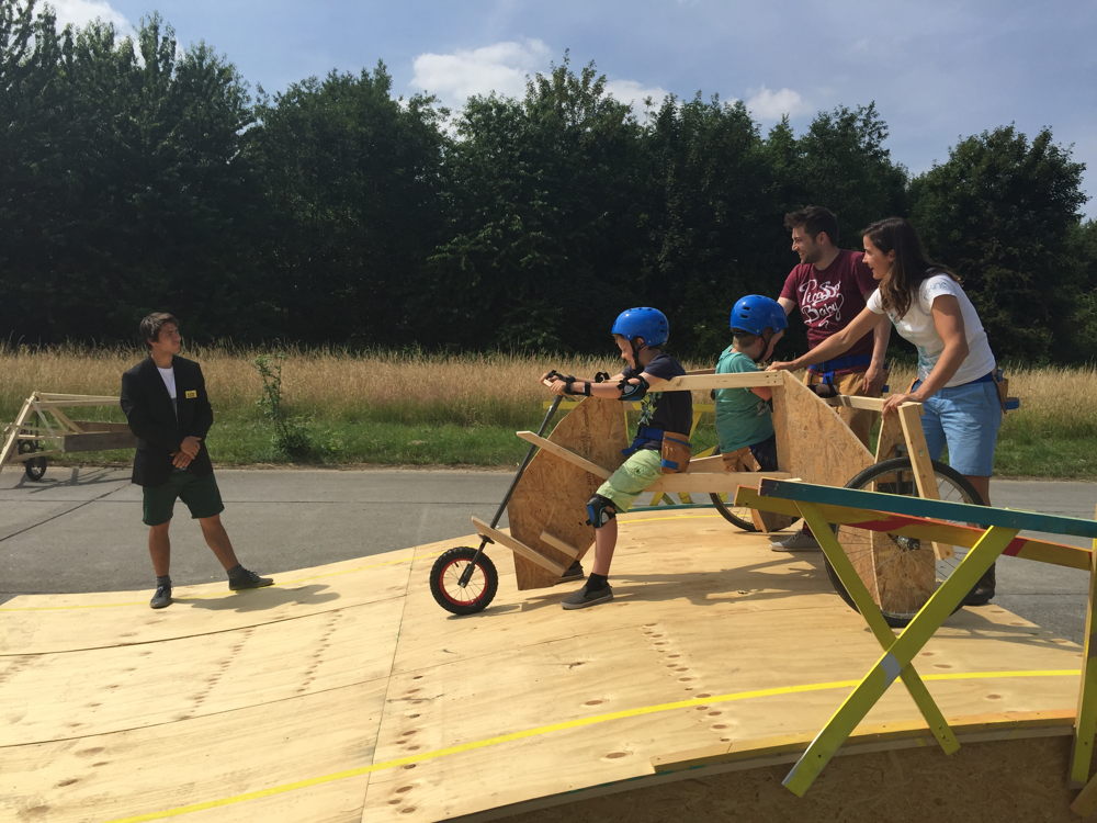 Week 1 - Familie Notteboom bij start race