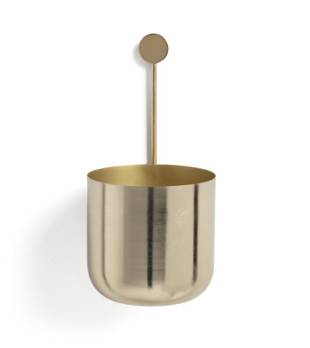 Habitat Gold metal space saving wall planter, £12