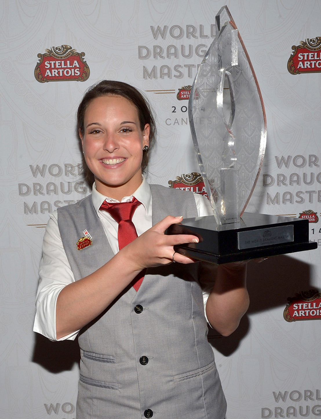 Une Belge remporte la finale des Stella Artois World Draught Masters 2014 à Cannes