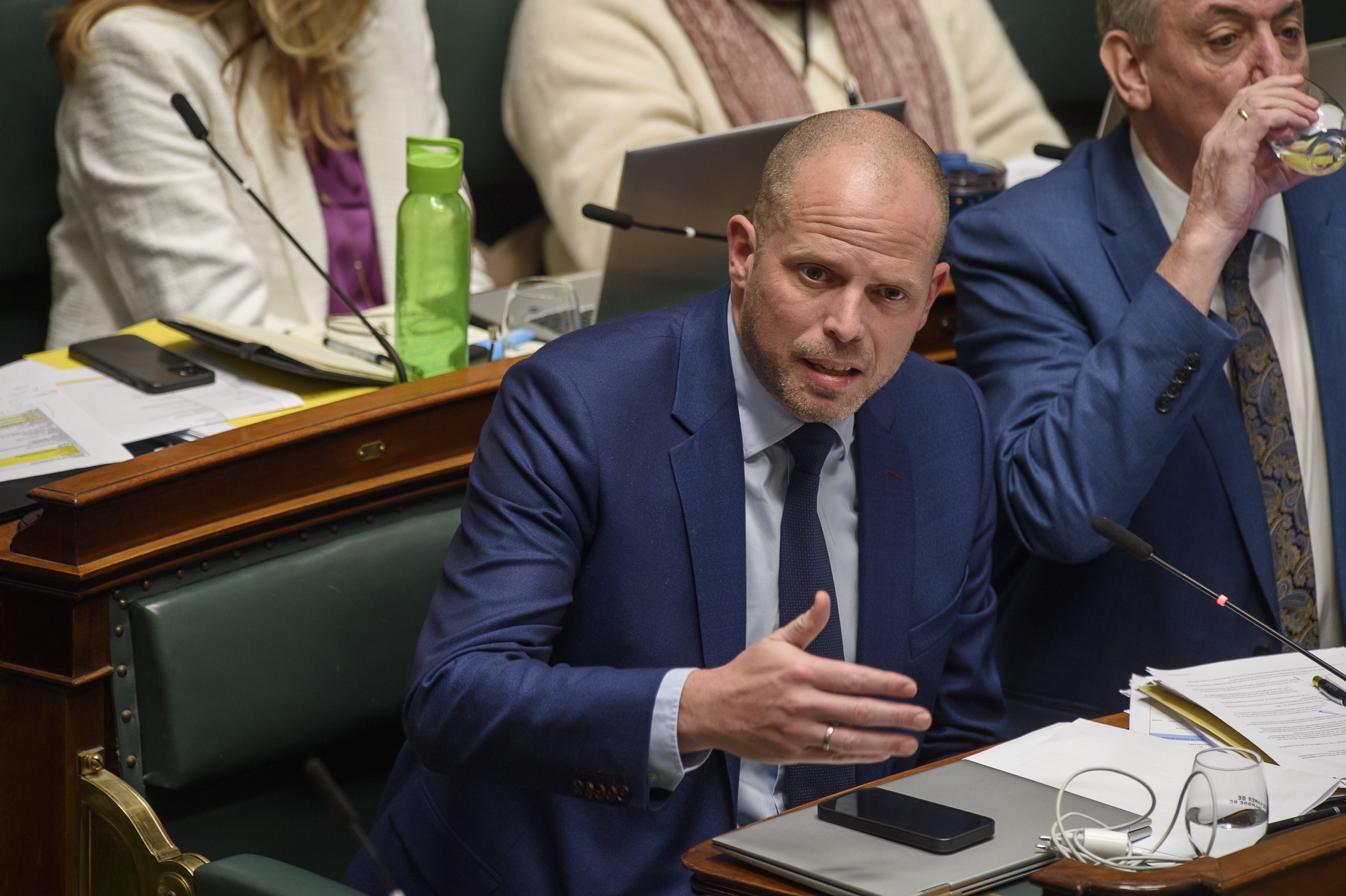 Defence minister Theo Francken © PHOTO BELPRESS