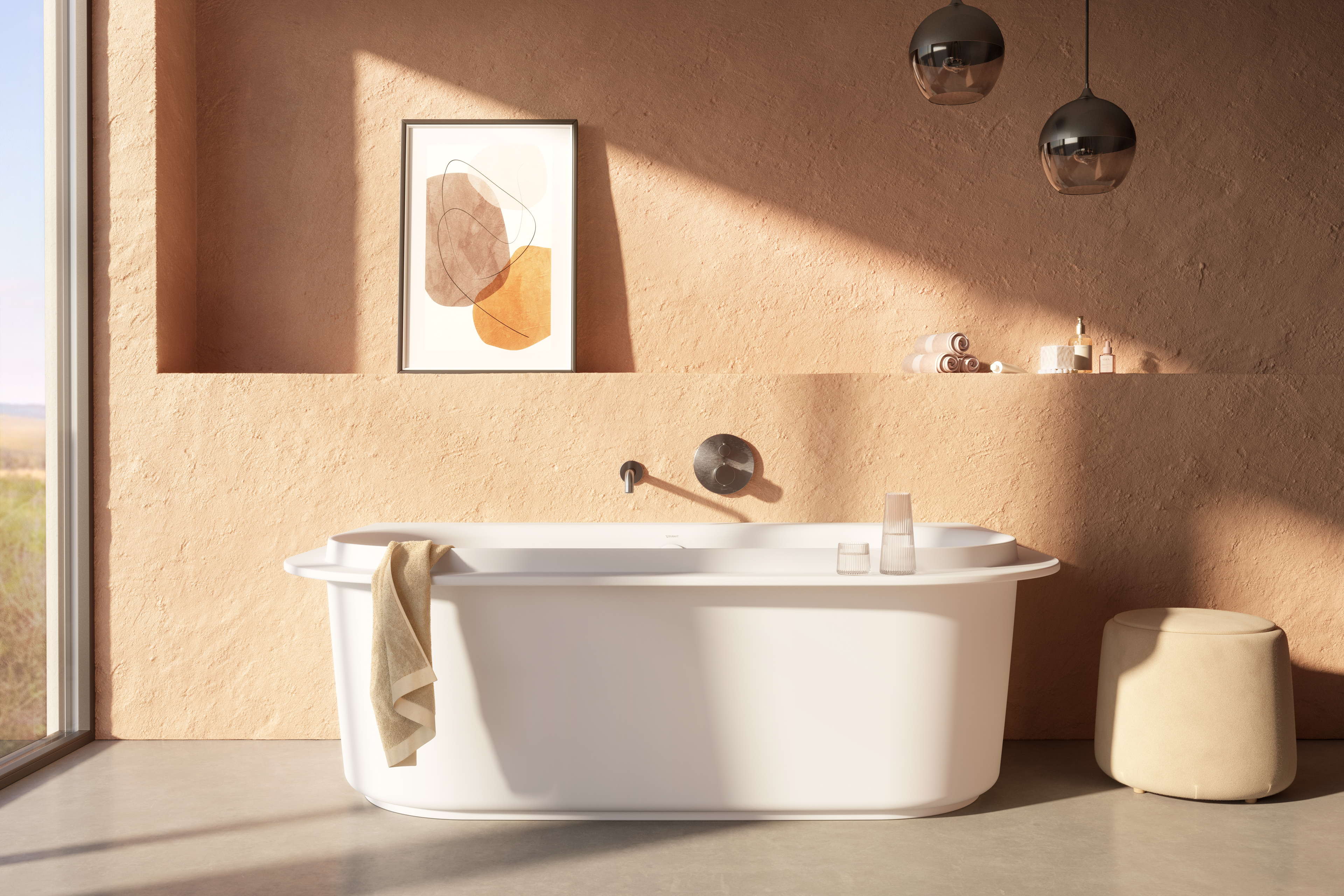 Duravit complète la collection Vitrium avec une nouvelle baignoire signée Christian Werner