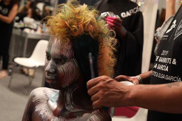 Fígaro 2019_backstage Olga y Mayte