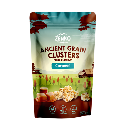 Zenko Ancient Grain Clusters Caramel (35g) - 2,49EUR