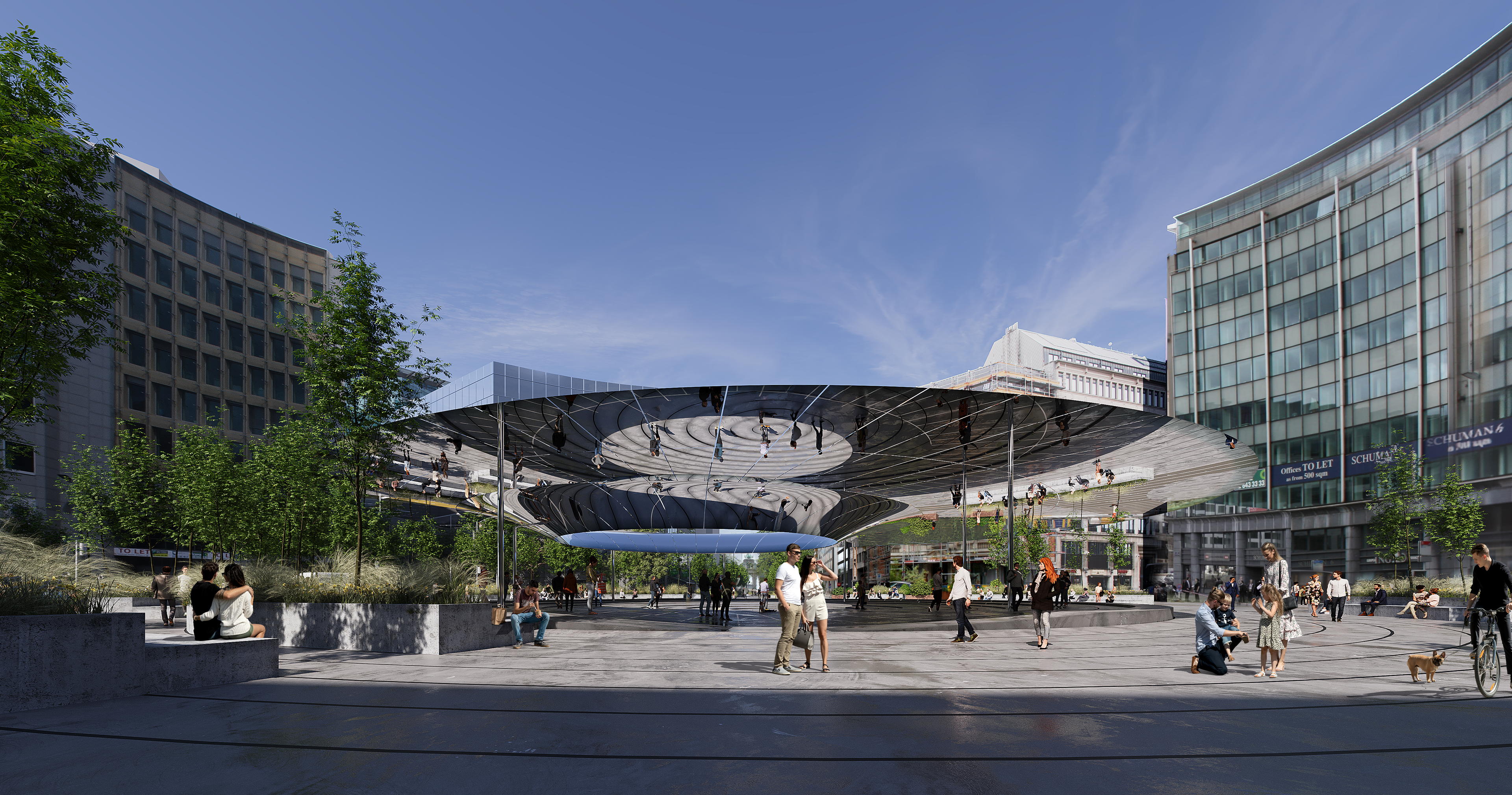 Green light for amended permit, redevelopment of Schuman roundabout can begin